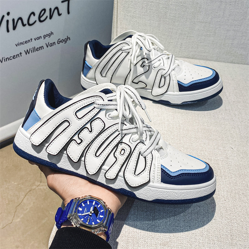 Low-top Sneaker mit runder Zehenpartie – Bild 1 | LuxeStyle