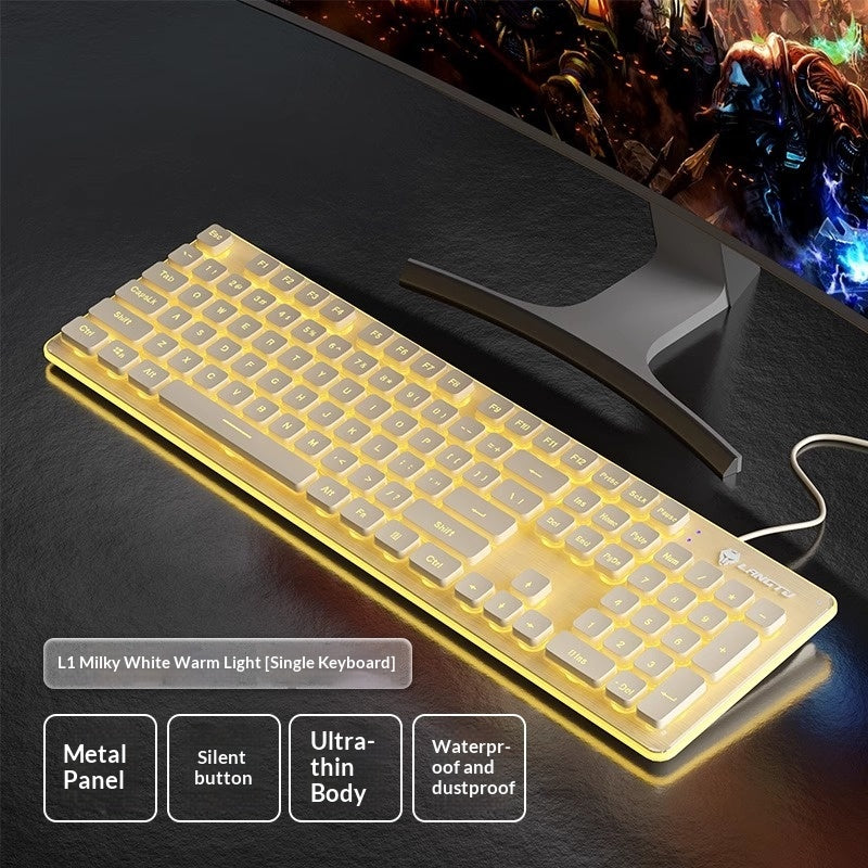 Hintergrundbeleuchtete Tastatur
