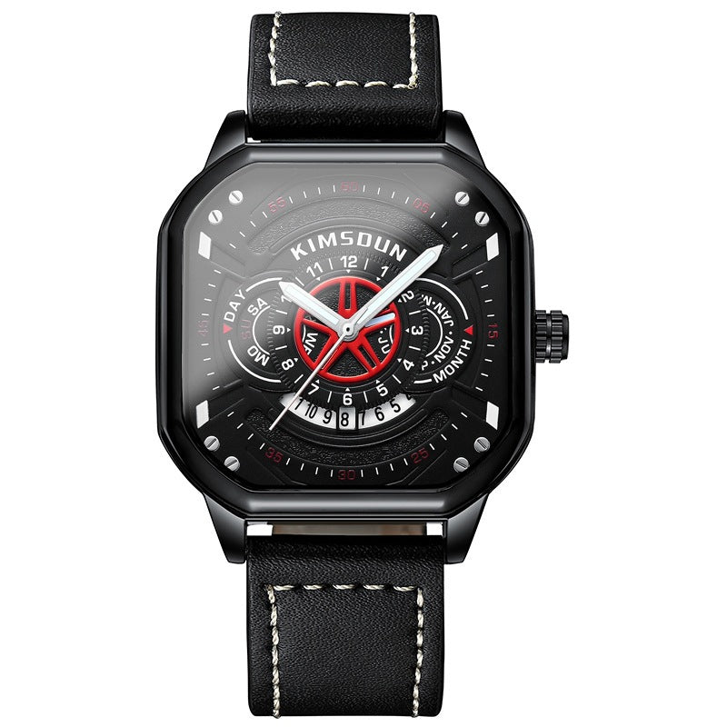 Schwarzes Armbanduhr