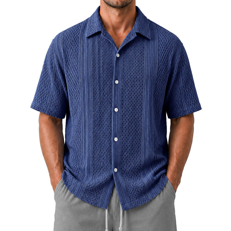 Freizeit-Shirt mit Kokospalmen-Print – Bild 3 | LuxeStyle