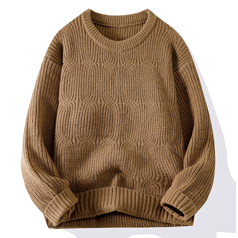 Herren-Strickpullover im Retro-Look in 5 Farben