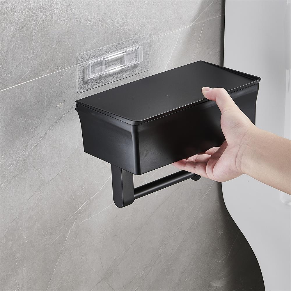 Toilettenpapierhalter mit Ablage