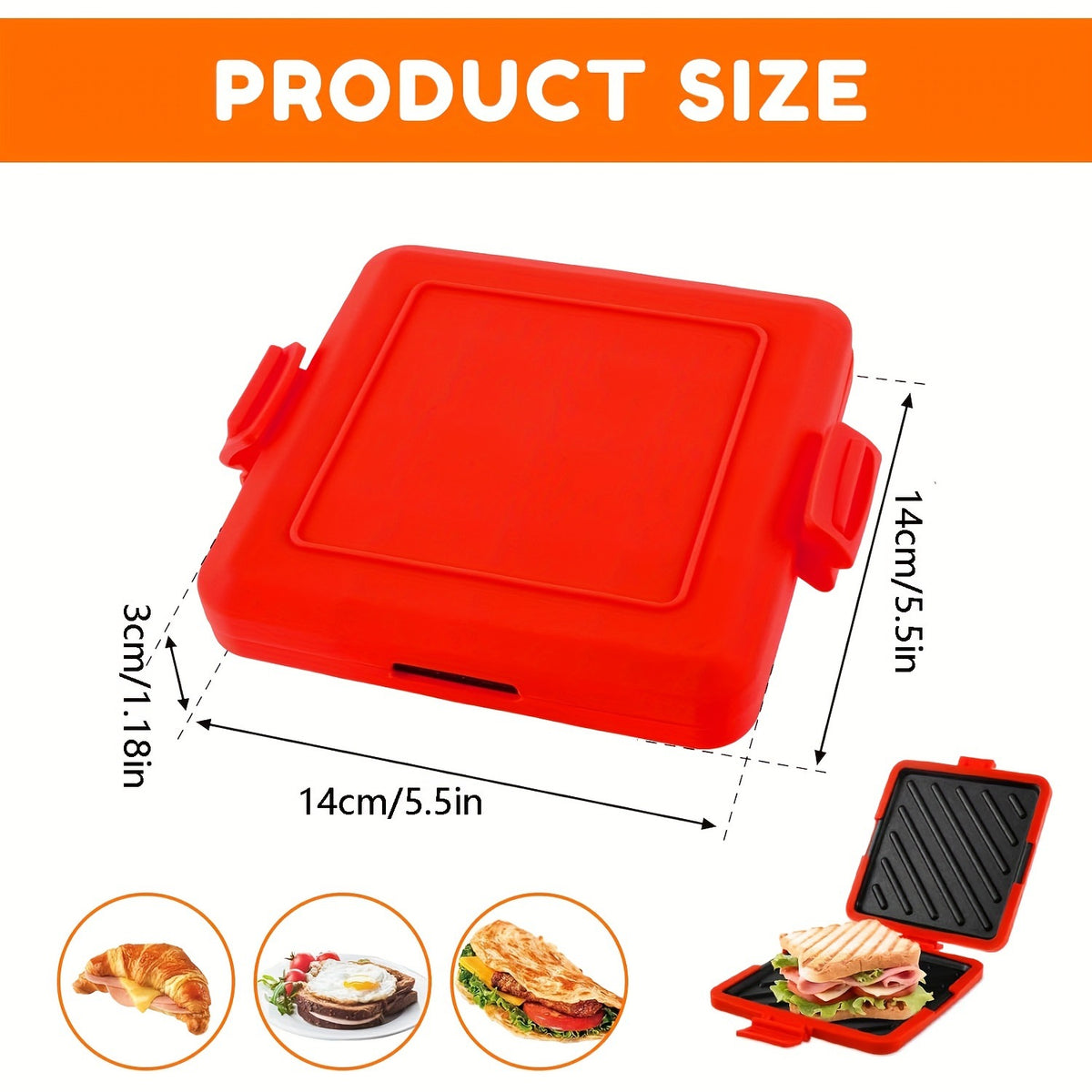 Mikrowellen-Toaster für Sandwichbrot – Bild 5 | LuxeStyle