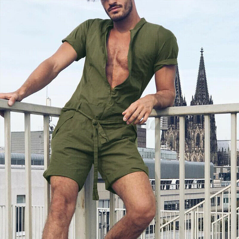 Einheitlicher Jumpsuit für Herren – Bild 5 | LuxeStyle