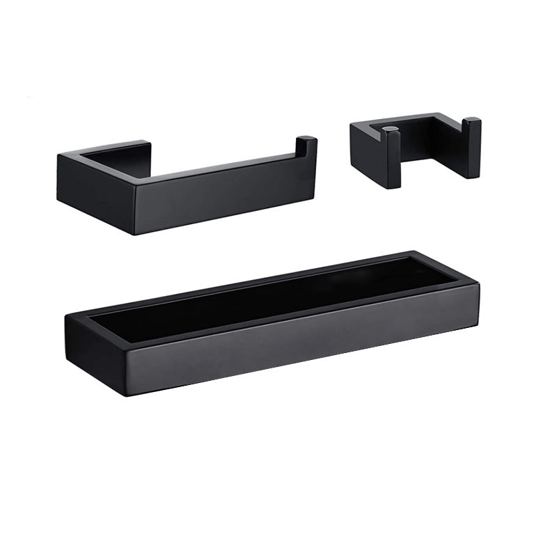 Handtuch-Set Schwarz aus Edelstahl – Bild 8 | LuxeStyle