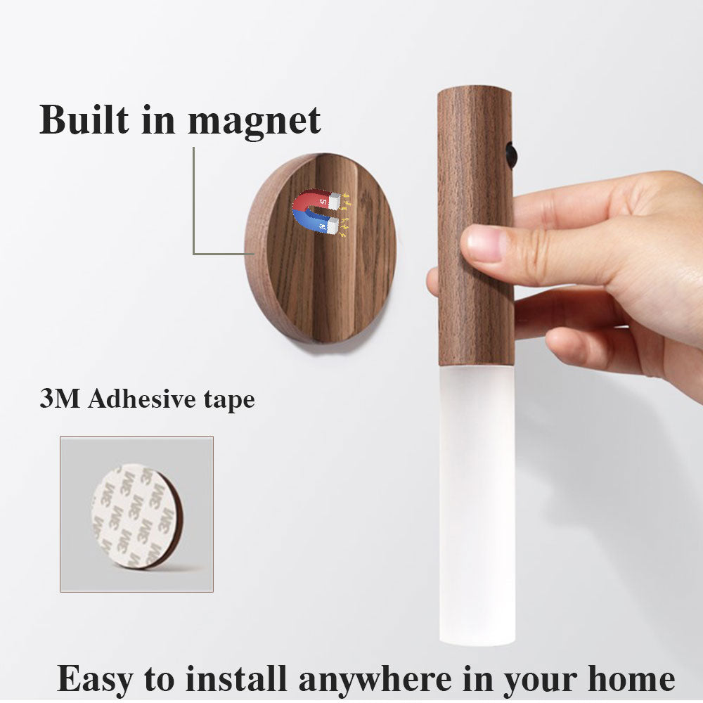 Magnetische LED-Wandlampe mit Bewegungssensor