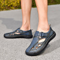 Atmungsaktive, handgenähte Sandalen für Herren