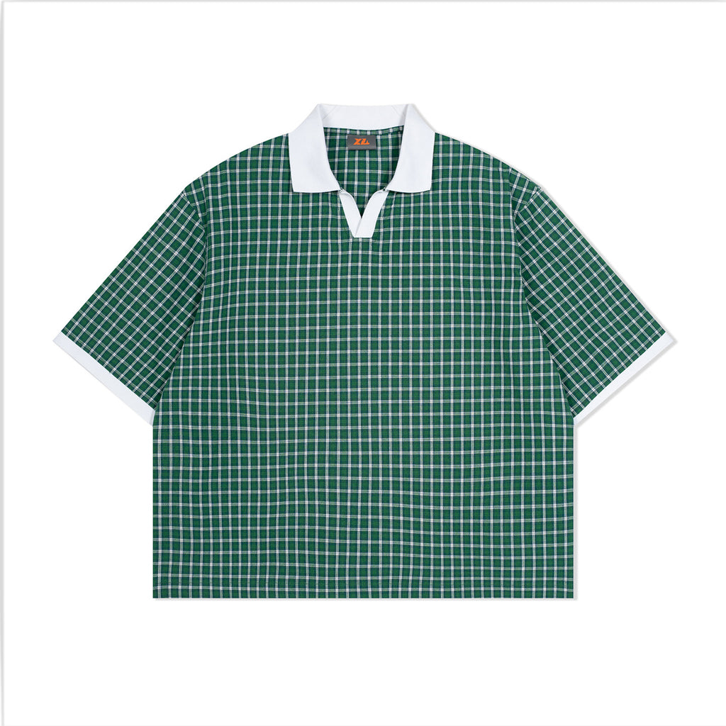 Sommer-Hemd mit Karo-Muster