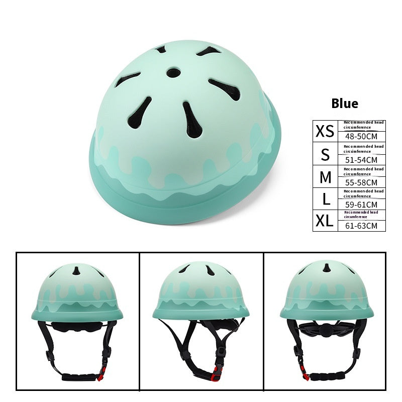 Kinder Velohelm mit Cartoon-Motiven