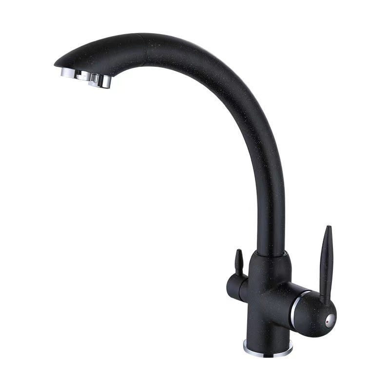 Kupfer Wasserhahn mit ausziehbarem Schlauch – Bild 3 | LuxeStyle