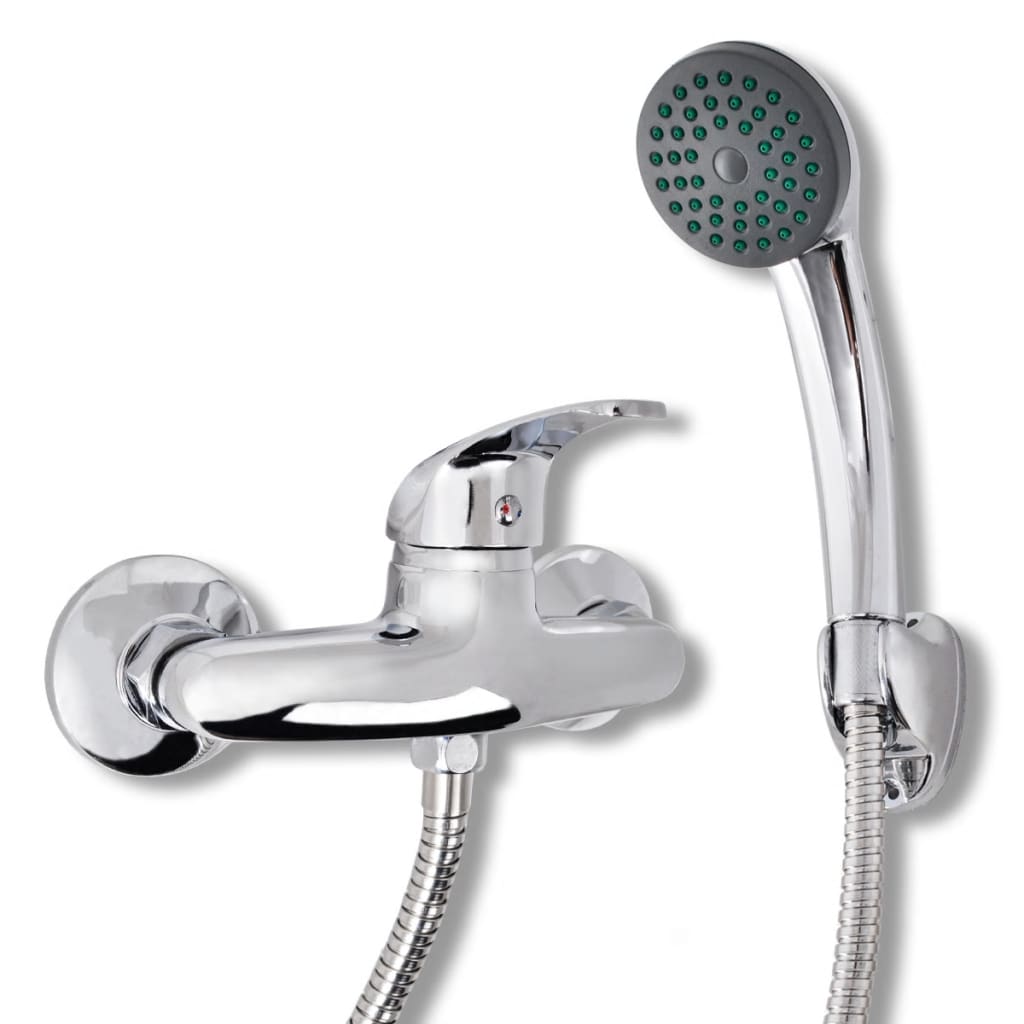 Duscharmatur-Set mit Handbrause, Chrom