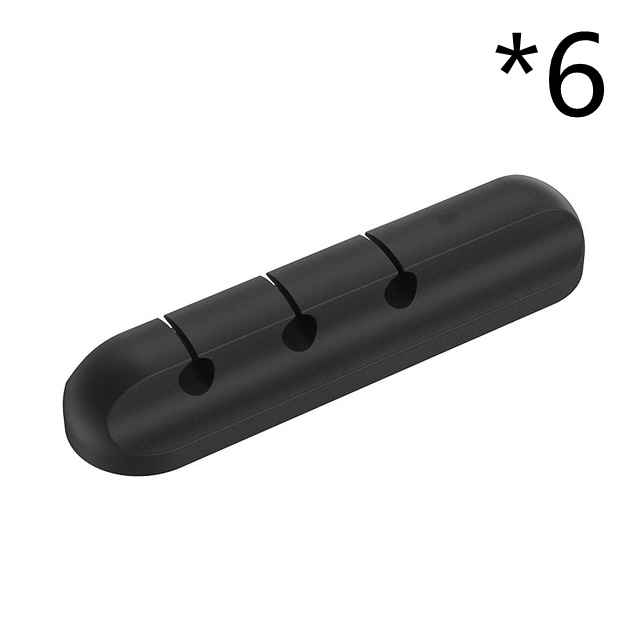 Silikon-Kabelrollenhalter für USB & Headset