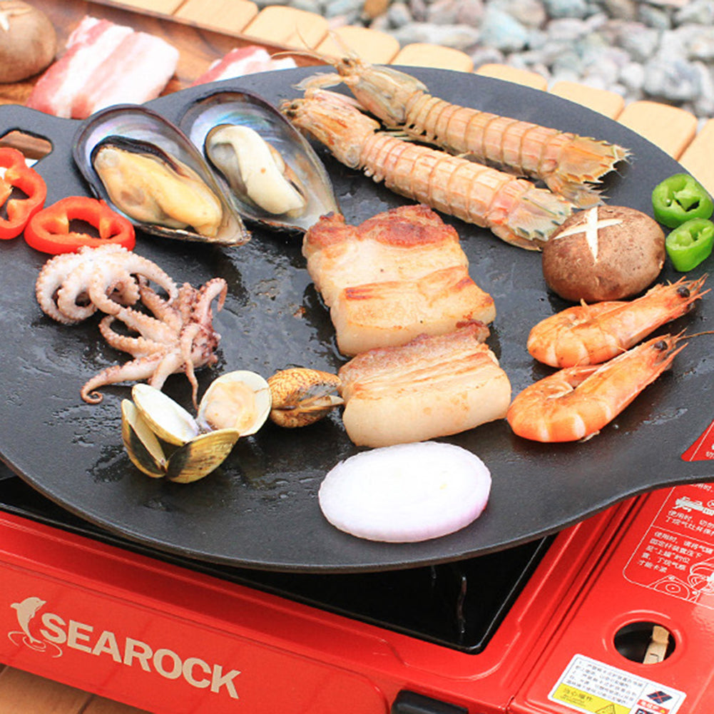 Runde Korean BBQ Platte aus Maifan-Stein – Bild 5 | LuxeStyle