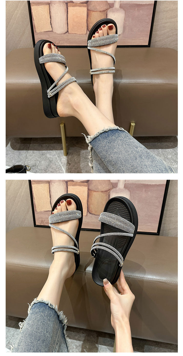 Rhinestone Two-way Sandalen – Bild 16 | LuxeStyle