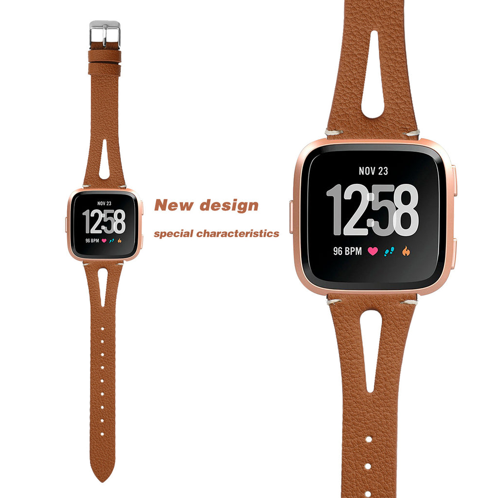 Lederarmband mit Lochmuster