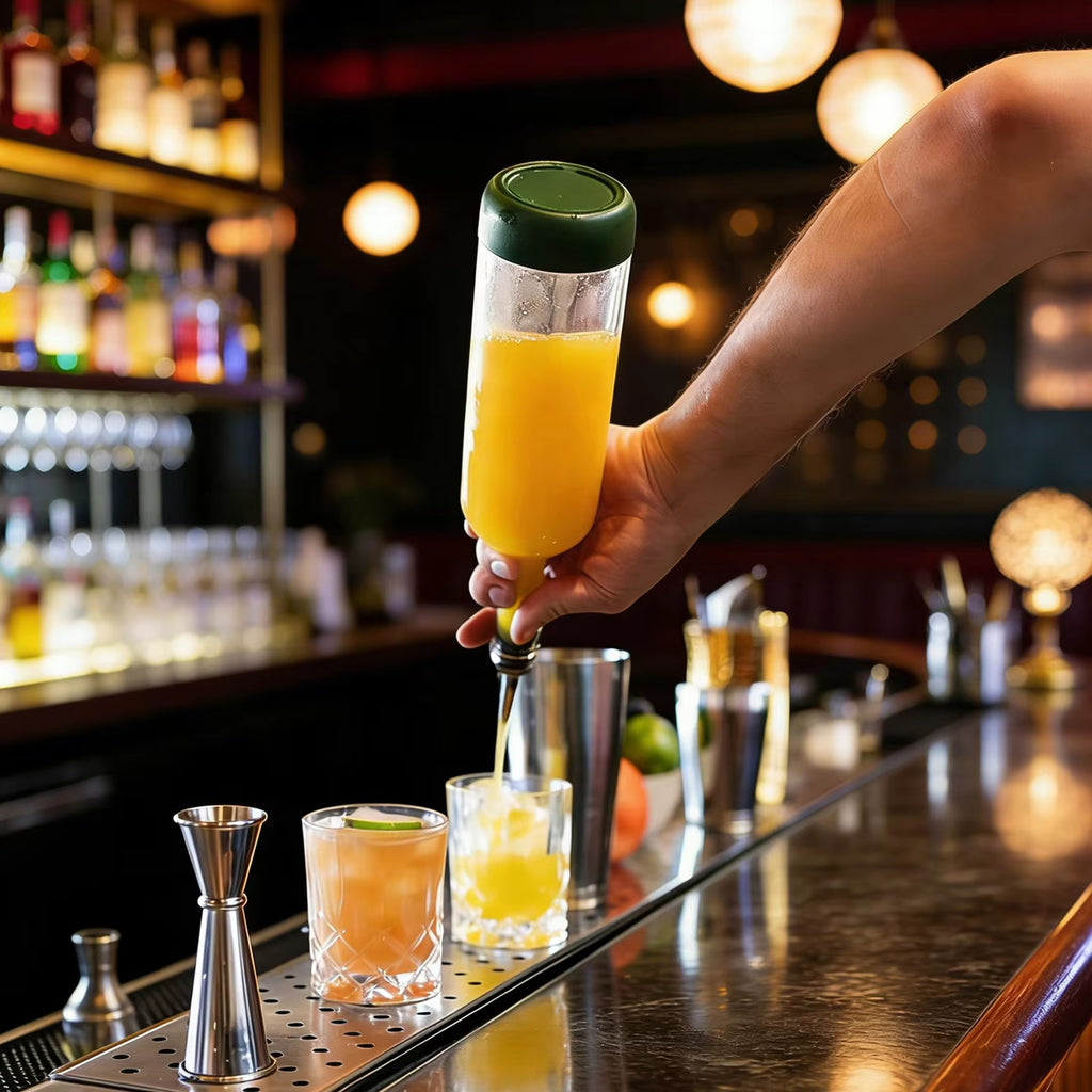 Glasflasche für Wein oder Saft – Bild 3 | LuxeStyle