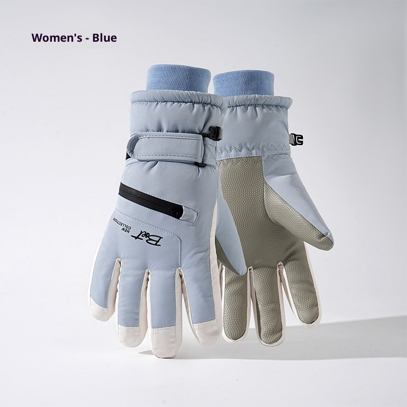 Winter Fleece-gefütterte Ski-Handschuhe