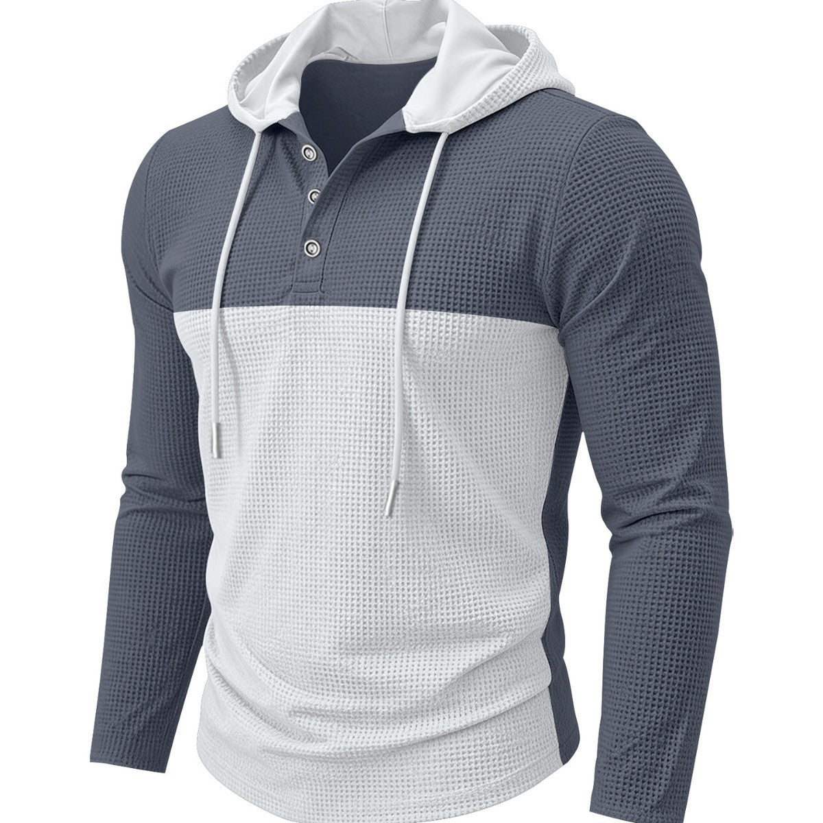 Hoodie mit Farbblock-Muster, Pullover – Bild 5 | LuxeStyle