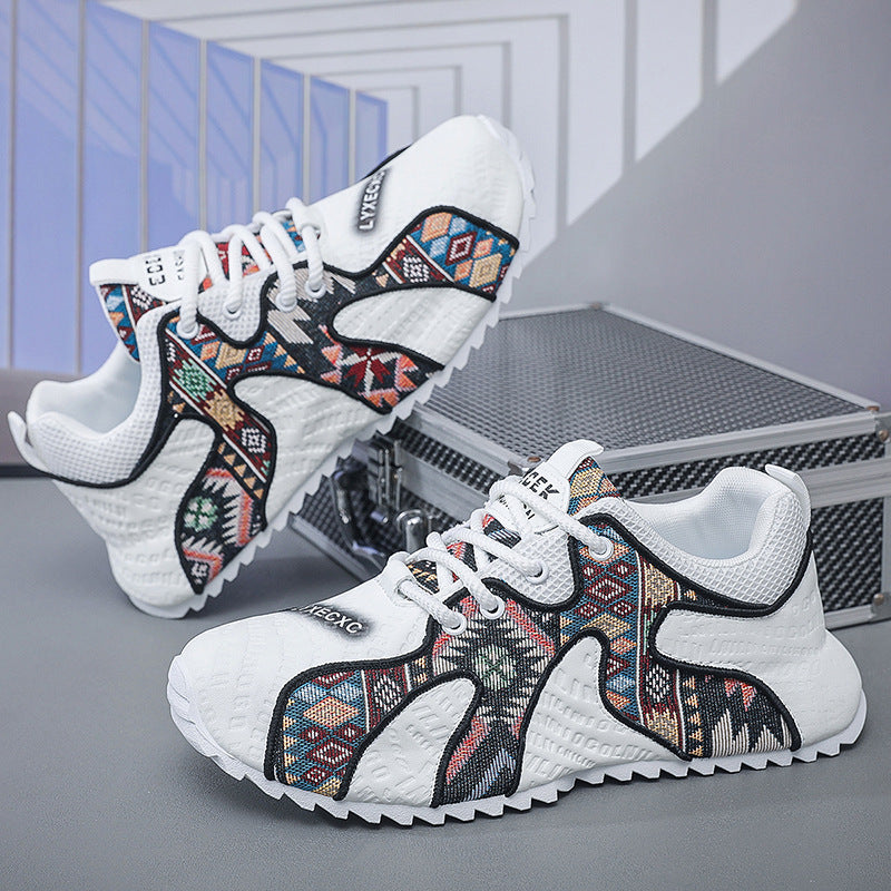 Freizeitschuhe im Karomuster für Herren – Bild 2 | LuxeStyle