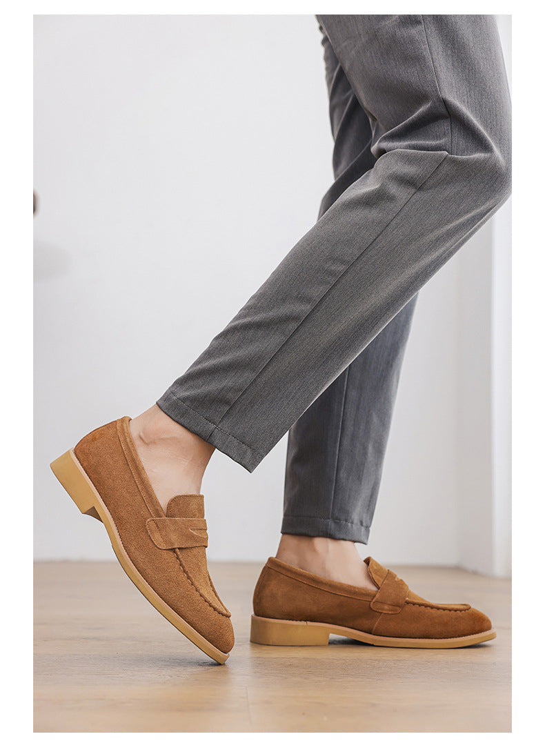 Business-Casual Leder Slipper für Herren