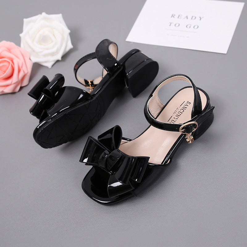 Sommer Sandalen mit Schleife für Mädchen – Bild 4 | LuxeStyle