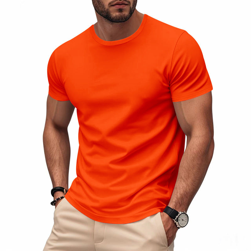 Kurzarm-T-Shirt schnelltrocknend für Herren – Bild 3 | LuxeStyle