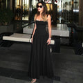 Jumpsuit mit Plissee und hoher Taille – Bild 1 | LuxeStyle