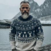 Damen Weihnachts-Sweatshirt mit 3D-Print