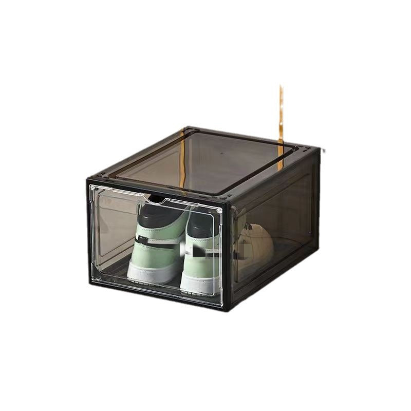 Dicke transparente Schuhbox mit Magnetverschluss