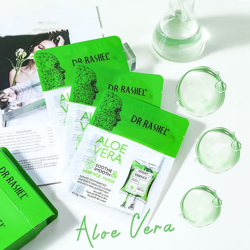 Aloe Vera Tuchmaske · beruhigt und spendet Feuchtigkeit – Bild 3 | LuxeStyle