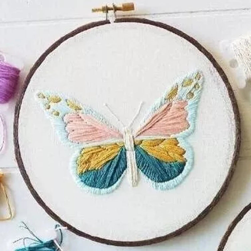 Stickset «Blumenwiese» für Einsteiger