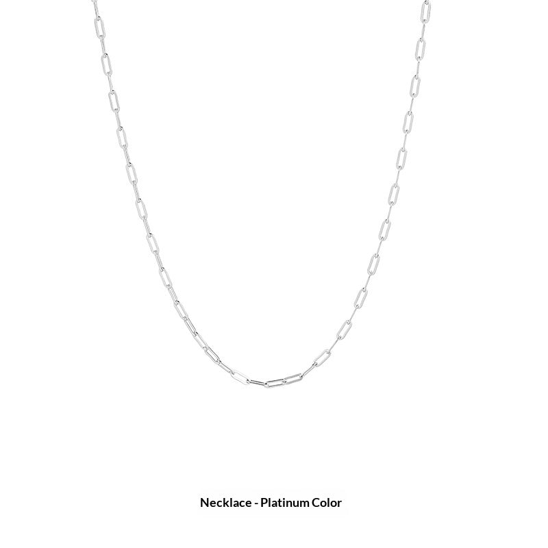 Minimalistische Halskette aus 925er Silber