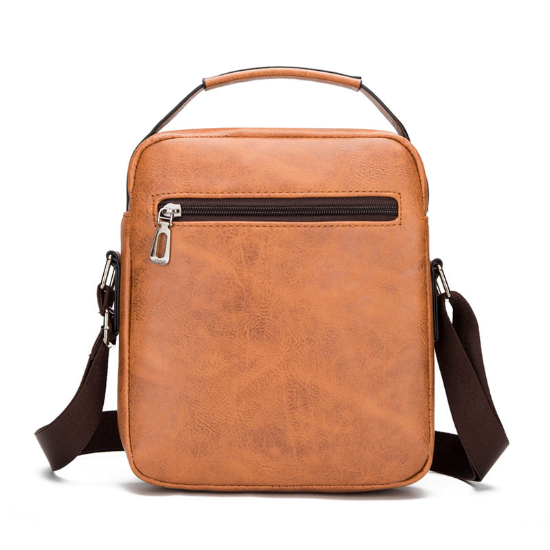 Retro Umhängetasche für Herren – Dokumenten-Messenger – Bild 2 | LuxeStyle