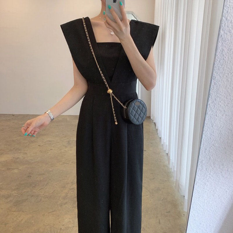 Retro-Chiffon-Jumpsuit