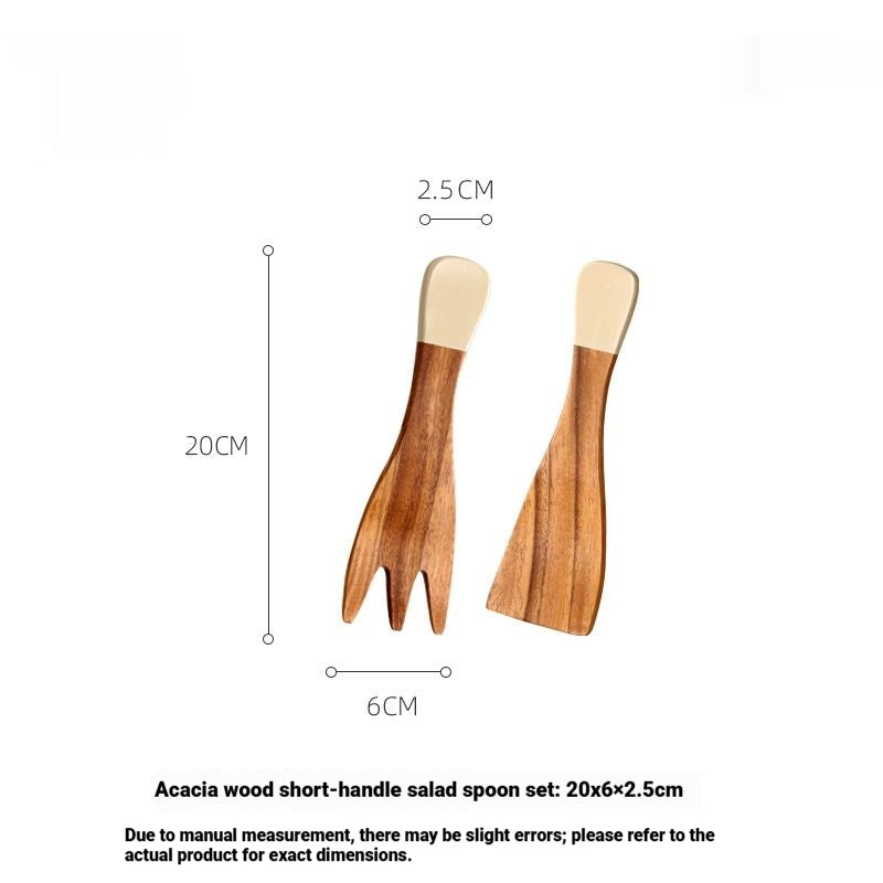 Holzsalatlöffel