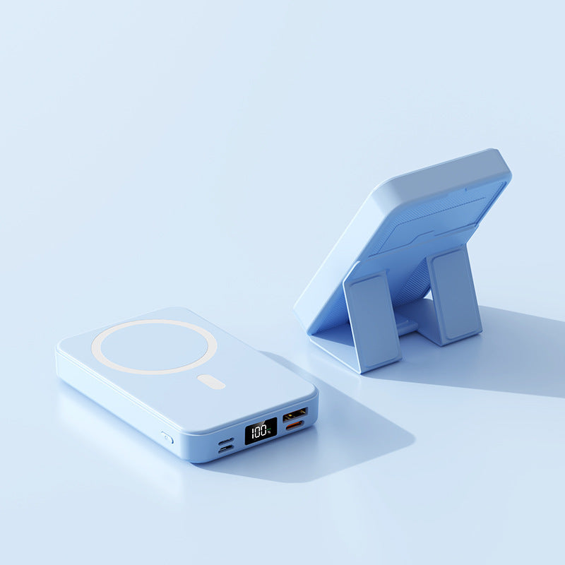 Magnetische kabellose Powerbank mit Halterung