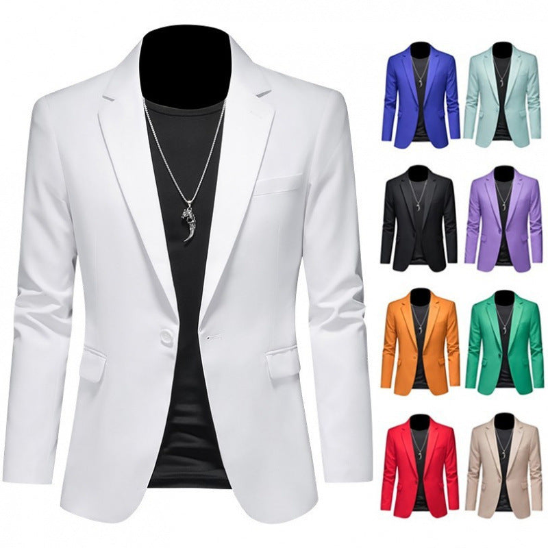 Herren Slim-Fit Blazer im koreanischen Stil