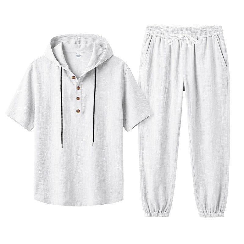 Herren-Set «Costa» · Kapuzen-Shirt + Jogger – Ansicht 3