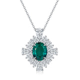 Farbe: Cultured emeralds