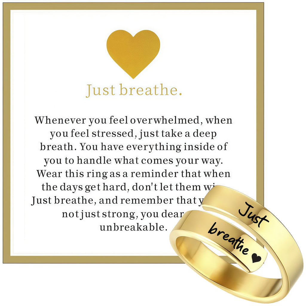 Just Breathe Ring für Damen
