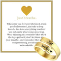 Just Breathe Ring für Damen