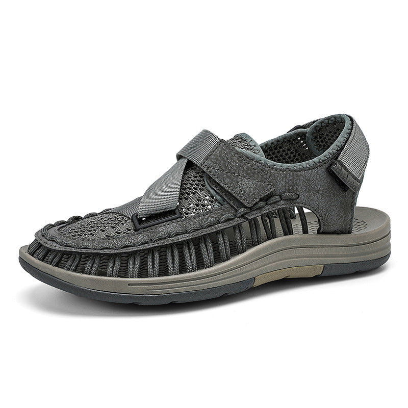 Herren Sandalen im Flecht-Design