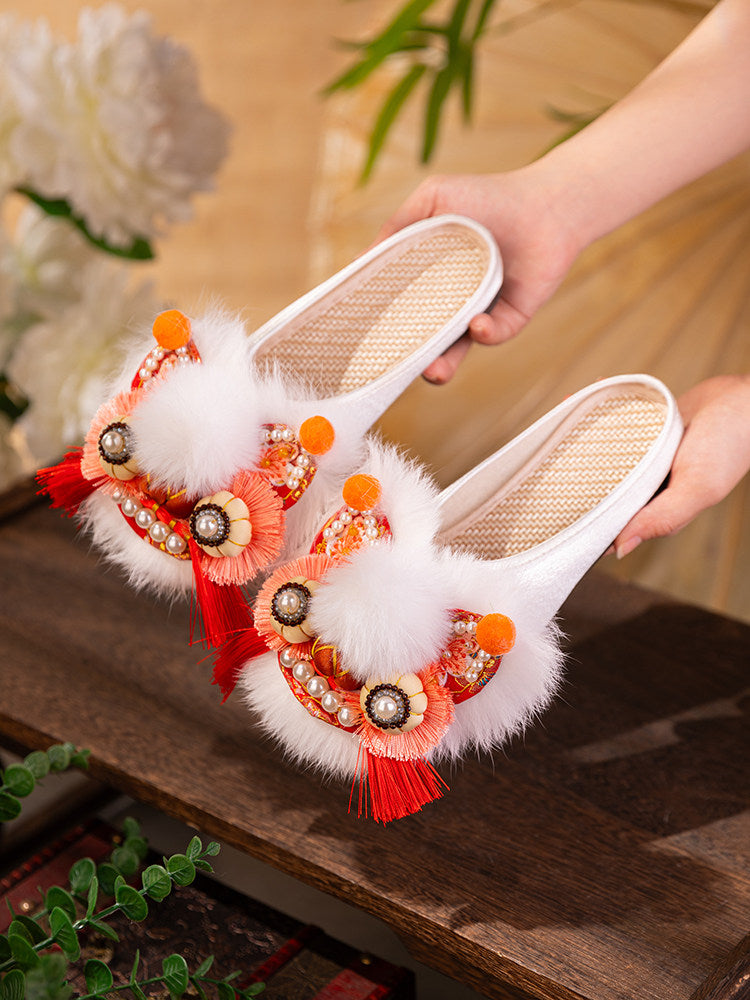 Zhensheng Happy Dongguofeng Tiger Head Sandalen