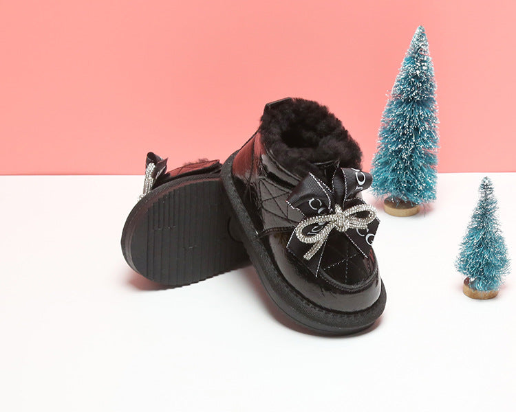 Plüsch-Winterschuhe für Kleinkinder mit weicher Sohle – Bild 3 | LuxeStyle