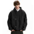 Vintage Kapuzenjacke mit Piloten-Schnalle – Bild 6 | LuxeStyle