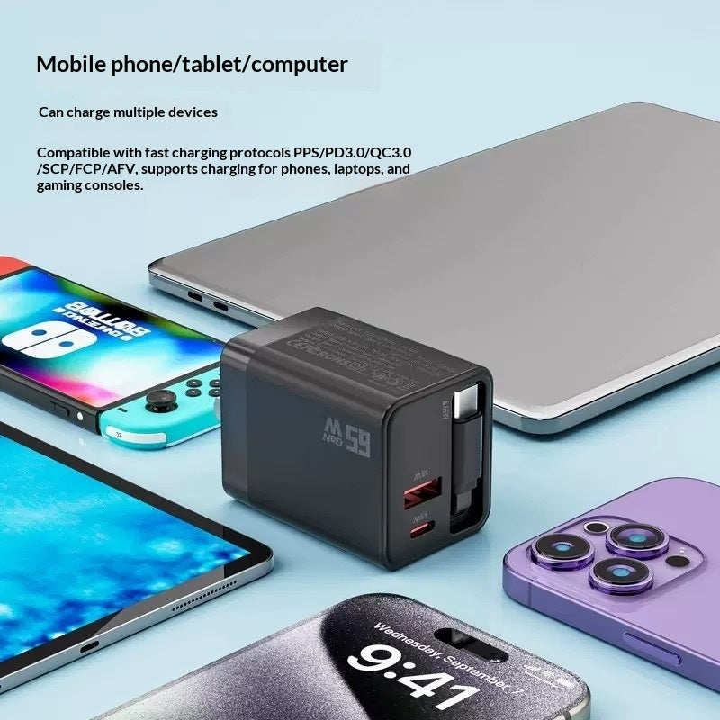 65 W GaN Schnellladegerät – USB‑C – Bild 3 | LuxeStyle