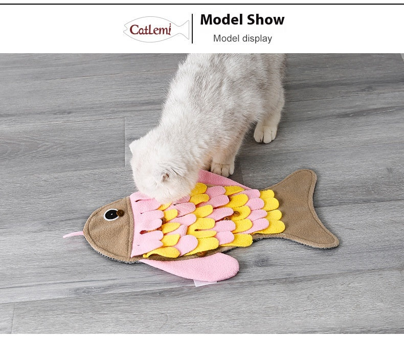 Fischförmige Schnüffeldecke für Katzen – Bild 14 | LuxeStyle