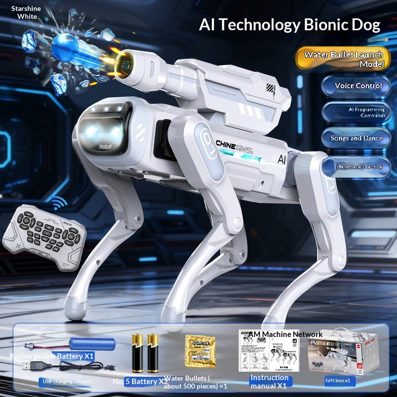 Smarter Roboterhund mit Fernsteuerung