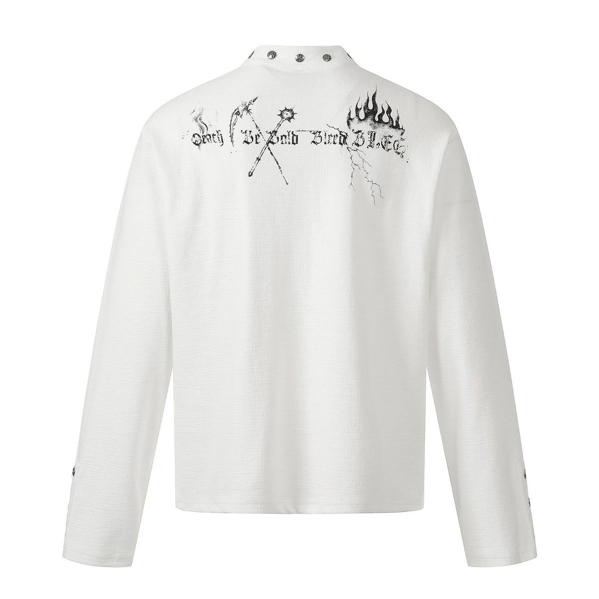 Langarmshirt mit Print für Herren – Bild 4 | LuxeStyle