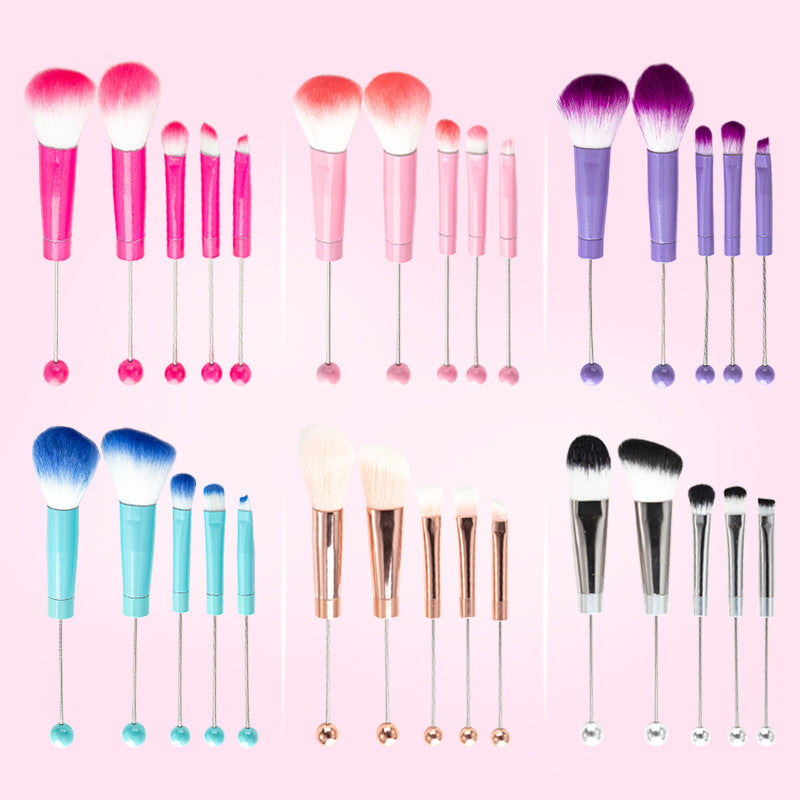 5 Make-up Pinsel mit Metallgriff – Bild 11 | LuxeStyle